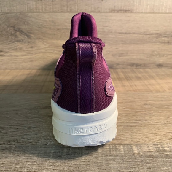 Nike Renew Rival (GS) Violet Gold Running Shoes - Picture 4 of 6